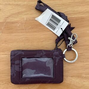 Vera Bradley ID badge holder & lanyard